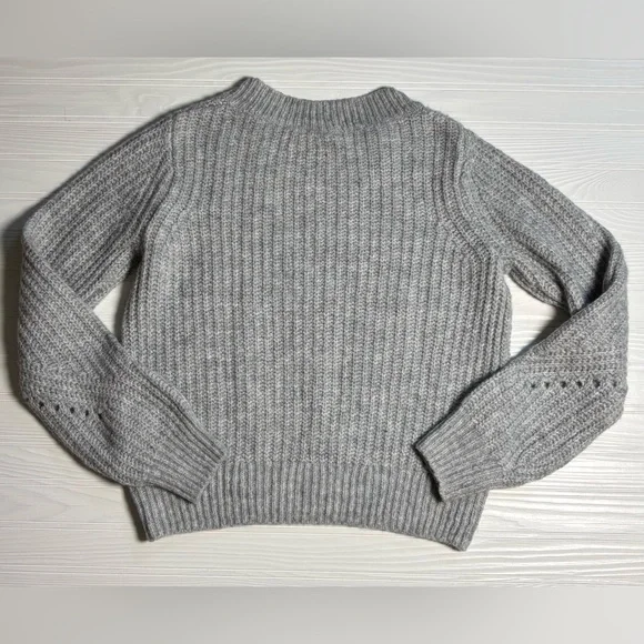 Gap Women’s Gray Cozy Fall Sweater Wool Alpaca  Blend Size Small - Picture 7 of 7